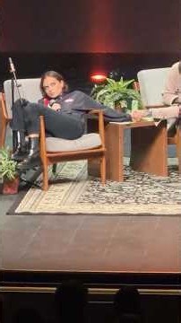 angela and anthony taking cover