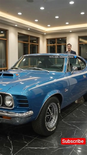 1970 AMC Rebel Machine 💙 | The Muscle Car Nobody Saw Coming