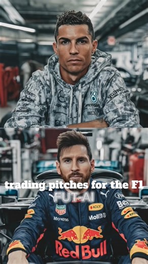Messi and Ronaldo in F1 🤯💀