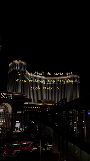 Never Tired of Loving and Forgiving Each Other