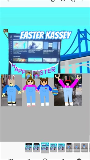 The Kassey Becomes A Surprise In Egg Hunt From High Wonder Easterland | ROBLOX GIRLS CITY MISSION