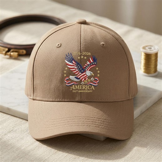 America 250th Anniversary Hat, 1776-2026 USA Semiquincentennial Embroidered Cap, Patriotic Eagle American Flag Gift, 4th of July Dad Hat - Etsy