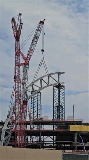 Las Vegas Athletics Ballpark construction update 08/11/2026
