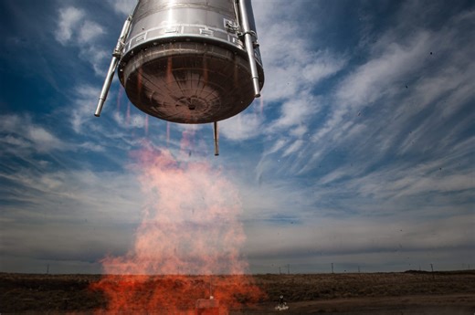 Stoke Space puts its test rocket through a successful hop in central Washington state