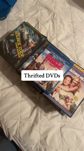 31 traded movies and the complete series of suits (which was not thrifted) and that’s all the movies and series done for trade ins it took me a solid three months to finish all my trade ins but I couldn’t be happier we are at about 1200 just over that for DVDs and about 400 for vhs and I have not counted my tv series but I will soon we are set for snuggling in on the farm for the winter with endless entertainment like I said before here and there I will get more but nothing crazy #thrift #dvdcol
