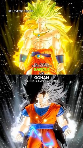 Dragonball Xenoverse 2 MOD | KAROLY SUPER SAIYAN 3 VS ULTIMATE GOHAN SUPER SAIYAN 3