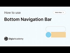 How to use Bottom Navigation Bar in Digia Dashboard | Step-by-Step Tutorial | Digia Academy