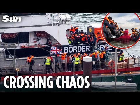 More than 800 small boat migrants cross Channel in single day in highest number for 2 months