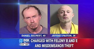 Two men arrested after breaking into an Auglaize County home