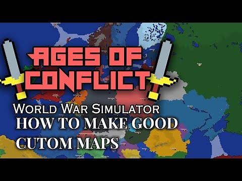 How to make Good Custom scenarios in Ages of Conflict!
