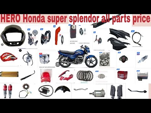 hero super splendor all parts price Full body parts price hero Honda