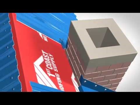 Chimney Flashing Installation - 1st Coast Metal Roofing Supply