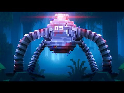 Surviving Minecraft's Biggest Robot... The Omnidroid