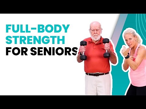 Full-Body Strength Workout for Seniors | Easy Dumbbell Exercises 💪