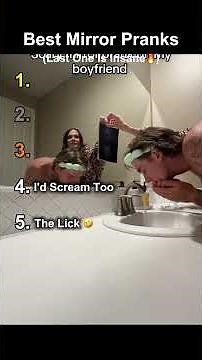 Best Mirror Pranks #viral #prank #mirror