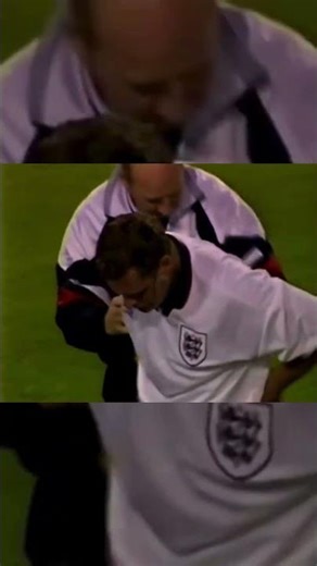 Gazza SHATTERED 😡⚽ Jan Wouters Elbow on Gascoigne (England vs Holland 1993)