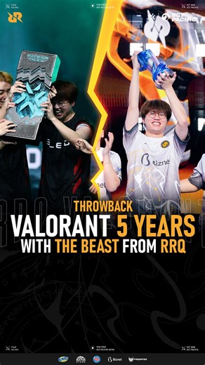 Crazyguy leads RRQ’s epic rise in RRQ x Valorant: 5 Years, celebrating 5 years of passion with a VCT Pacific Stage 1 2025 Grand Final win over Gen.G, becoming Pacific Kings! Follow Crazyguy’s journey from Valorant’s start to dominating with RRQ and building a strong community, with his vision for the future. Watch more on YT Team RRQ! ——🇻🇳 Chứng kiến Crazyguy dẫn dắt RRQ trong RRQ x Valorant: 5 Năm, kỷ niệm 5 năm đam mê với chiến thắng Grand Final VCT Pacific Stage 1 2025 trước Gen.G, trở thàn