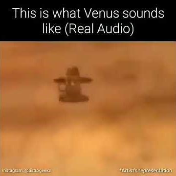 Venera 14 spacecraft recorded audio while entering venus #venus #venera #astronomy