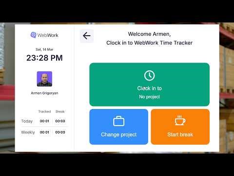 Employee Time Clock Kiosk That Runs on Any Device