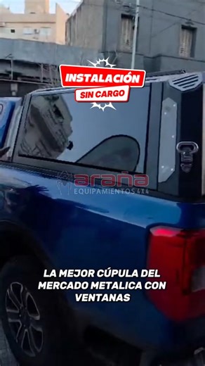🚘 CÚPULA DESARMABLE METÁLICA PREMIUM 🚘 Equipá tu pickup con la cúpula más completa y resistente del mercado: ✔️ Metálica y desarmable ✔️ Ventanas levadizas y puerta con cerradura ✔️ Accesos laterales para trepar al techo ✔️ Luz LED de stop luz interior ✔️ Instalación sin agujerear la caja ✔️ Guía porta equipaje con capacidad de hasta 450 kg ⚡ Disponibles para todas las marcas de camionetas desde 2012 en adelante 👉 Sumá protección, practicidad y estilo a tu 4x4 en un solo accesorio. 📲 Consult