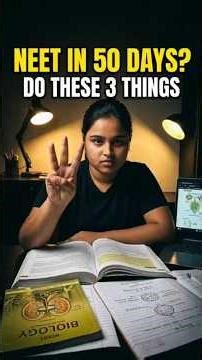 l’d Do These If NEET Was 50 Days Away🤫💯#neetexam #neetpreparation #neetaspirants#topperstrategy