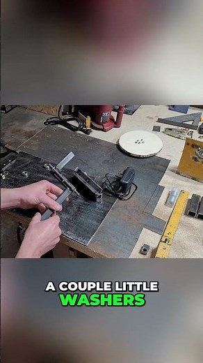 DIY Pivot Lever: Build with Bearings and Square Stock #shorts