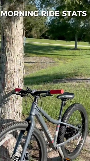Morning ride stats // #mtb #bike #viral
