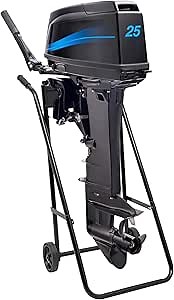 Outboard Boat Motor Stand, Heavy Duty Boat Motor Support Storage Carrier Cart Dolly Within 40kg/88.18 lbs for Outboard Motors Within 30 Horsepower