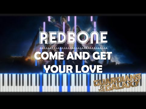 REDBONE - Come and Get Your Love Piano Cover [SHEET+MIDI]
