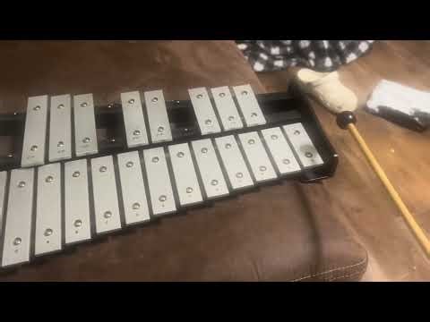 How to play the most popular line from the song “renai circulation” (on mallet)