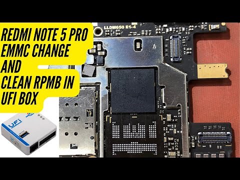 REDMI NOTE 5 PRO (WHYERD) CHANGE eMMC With Free File,Dead Fix,Baseband Fix