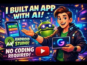 I Built an Android App With AI… Without Writing Code (Android Studio + Gemini)