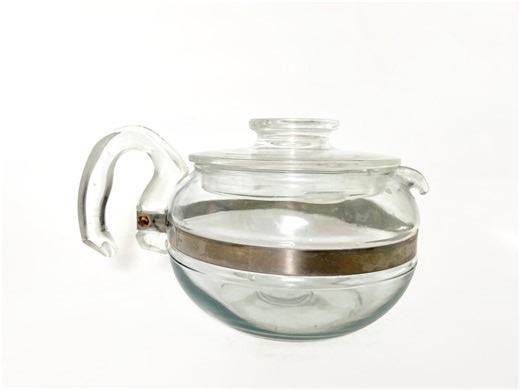 Vintage Pyrex Teapot Stovetop Flameware 8336 - Etsy