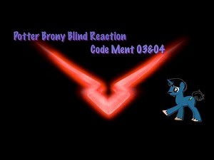 PotterBrony Blind Reaction Code Ment 03&04