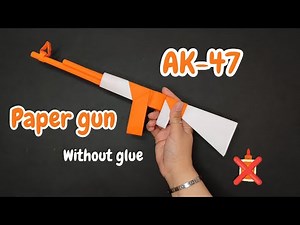 Origami AK-47 Gun | Make this Insanely Cool Paper AK-47 In Under 10 Minutes