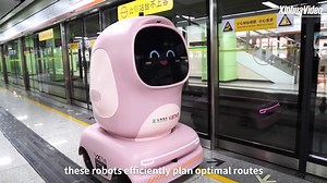 4.9K reactions · 166 shares | 烙 Robots are now making deliveries by riding the Shenzhen Metro! As part of an innovative pilot program, they can plan routes and deliver goods independently during off-peak hours, paving the way for smart urban logistics.  Watch the video to witness this high-tech moment! [Video: Xinhua] #Shenzhen #Robot #AI | World Internet Conference | Facebook