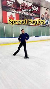 Try this Spread Eagle tutorial and let me know how it goes! #figureskating #icedance #iceskating