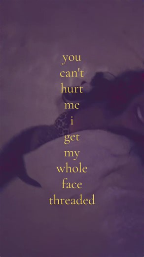 worst pain i've endured #face #threading