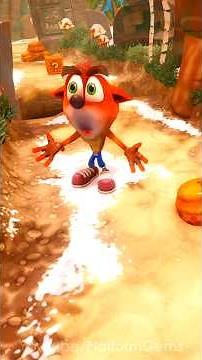 Funniest Crash Bandicoot fails in the N. Sane Trilogy #CrashBandicoot #Shorts