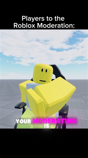 Moderation is trash 🗑️ #chilldude #Roblox #funny #memes #fyp #robloxfyp #coems #trending #shorts