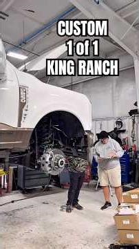 F250 KING RANCH CUSTOM-We Created a new Gold color!