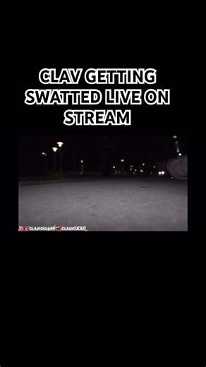 Clav gets swatted live on stream😮 #clav #kick #stream #fypシ
