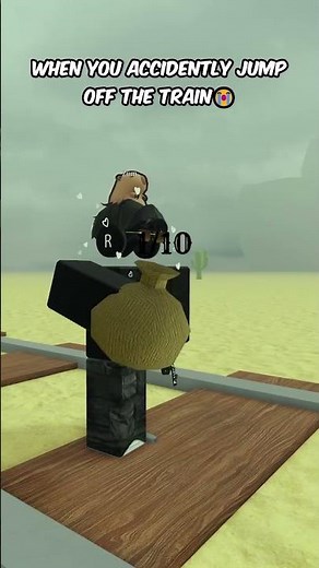 Accidentally Jumping Off the Train in Deadrails 💀 #roblox #deadrails