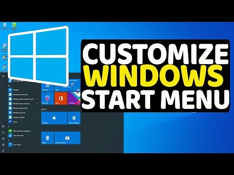 How To Customize Windows 10 Desktop and Start Menu