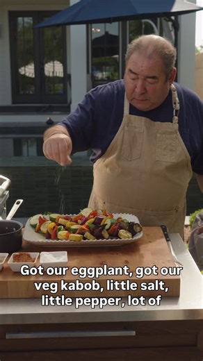 Chef Emeril J. Lagasse III | Grilled Vegetable Kabobs. It doesn’t get any simpler than that, folks! 🍅 🍆🧅🫑 1/4 cup plus 2 tablespoons cane or white wine vinegar 1/2... | Instagram