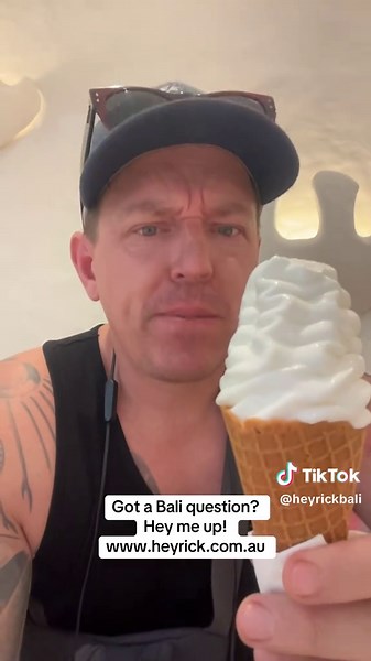 Exploring Fresco Ice Cream Shop in Legian, Bali