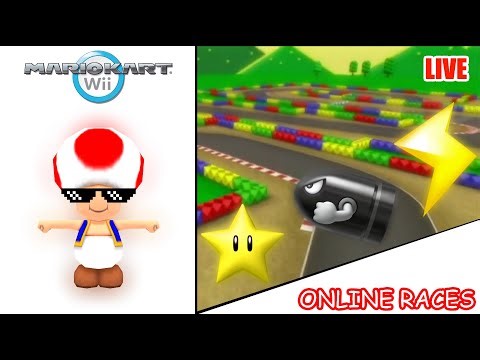 Mario Kart Wii online races - LIVE!