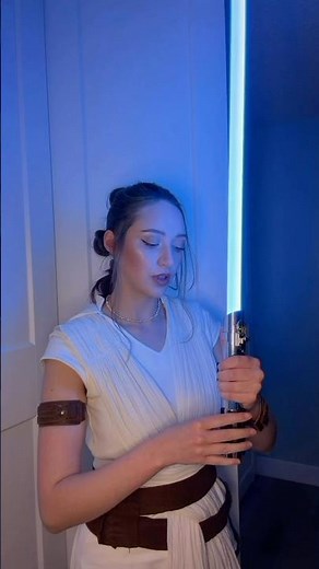star wars cosplay transition | sith rey • lightsaber