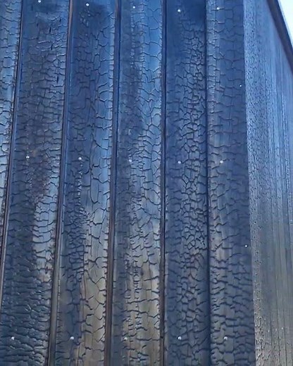 Shou Sugi Ban - Japanese charred timber cladding