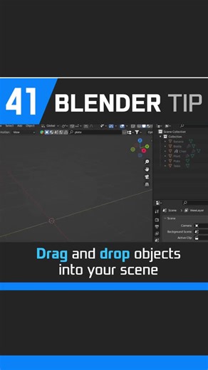 Did you know that you can easily place a copy of an object into the viewport by simply dragging it from the outliner? 🔥💪 #blender #blender3d #b3d #gamedev #gameart #indiedev #gameartist #3ddesigner #blenderartist #3dmodeling #3dart #blender3dart #digitalart #gamedesign #gameart #blendercycles #3ddesign #gamedevelopment #indiegamedev #CGI #blenderart #blendercentral #blenderrender #3dblenderart #3dmodelling #blendercommunity #blendershare #3dblender